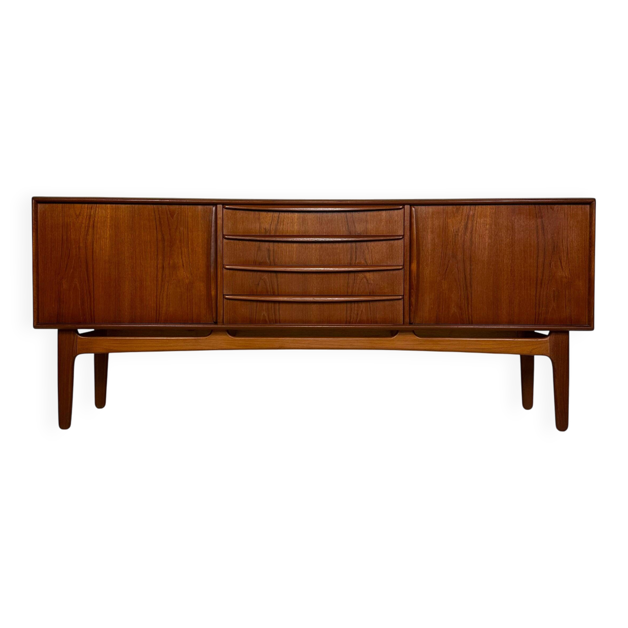 1960s vintage Danish teak sideboard by Svend Åge Madsen for K. Knudsen & Søn
