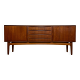 1960s vintage Danish teak sideboard by Svend Åge Madsen for K. Knudsen & Søn