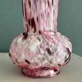 Vase en verre de Clichy soufflé XIXème