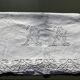 Sheet 2 places linen AA embroidery Richelieu antique