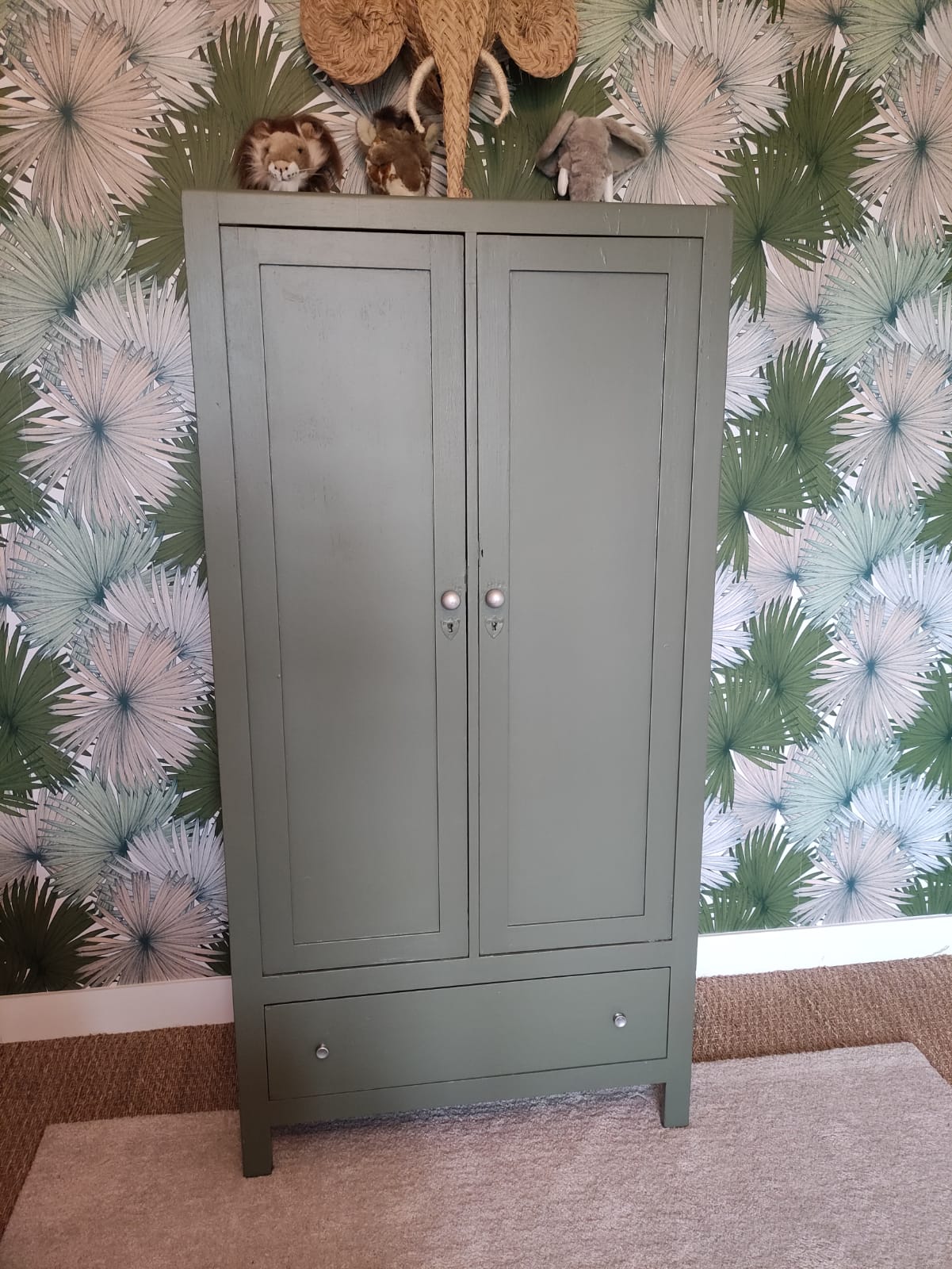 Parisian art deco wardrobe restyled