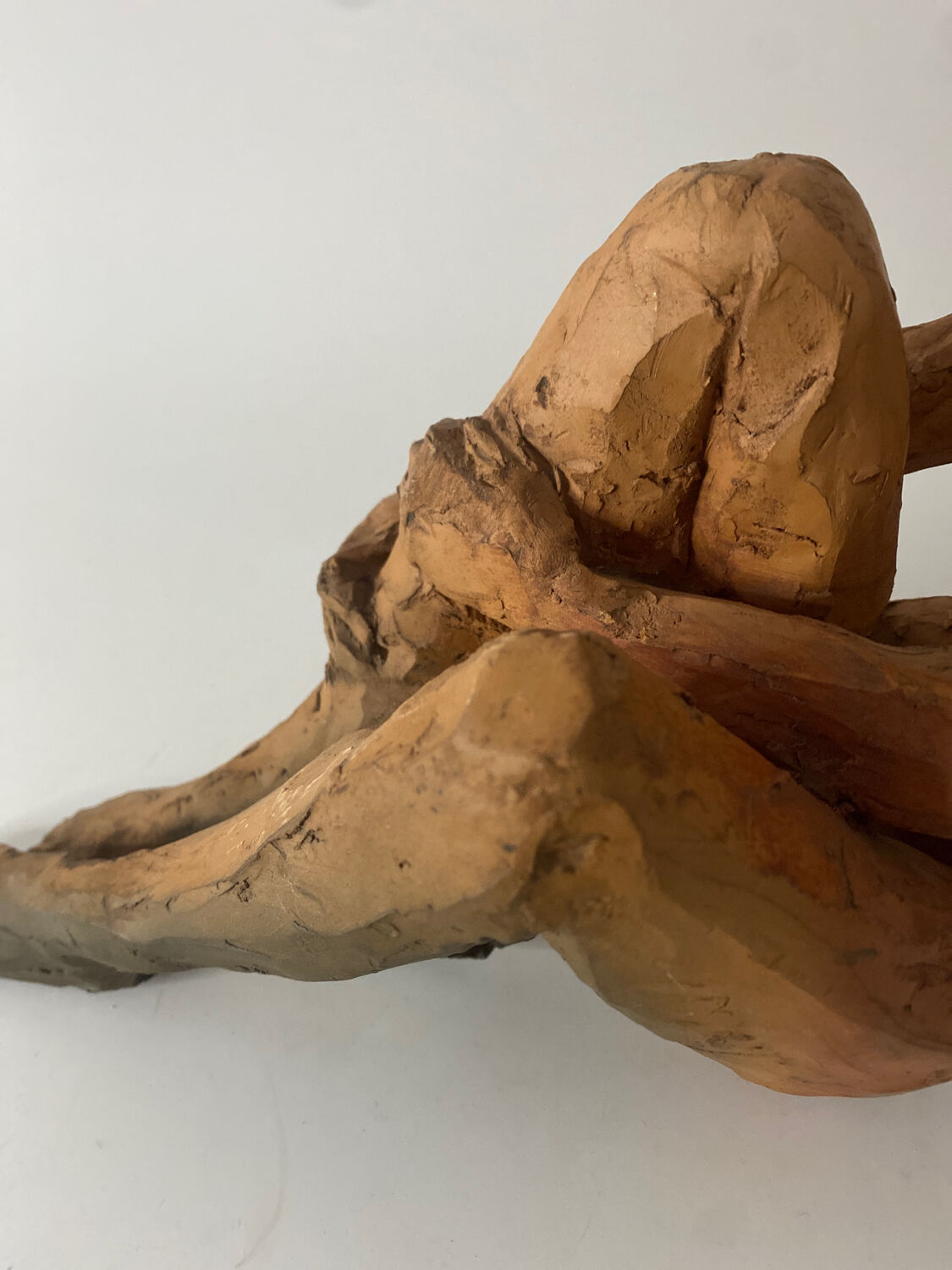 Nude Woman - Ceramic clay sculpture