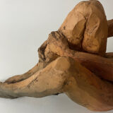 Nude Woman - Ceramic clay sculpture