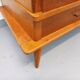Vintage oak wardrobe from the 1960s.