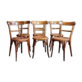 6 Baumann chairs n°105 years 30