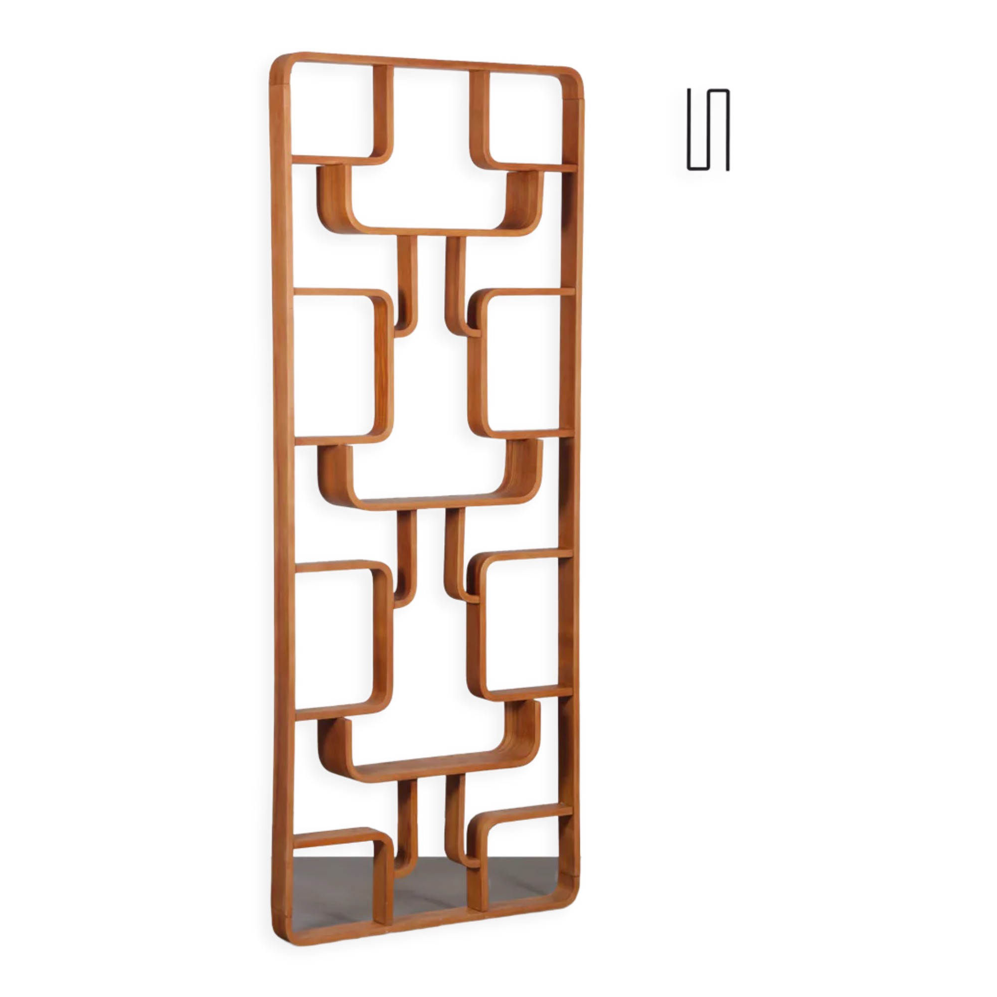 Claustra vintage, Czech manufacture, by Ludvik Volak, 1960