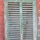 Old shutter door