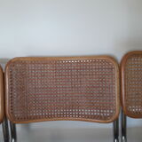 Set of 5 B32 Marcel Breuer cesca chairs