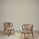 Pair of armchairs / chairs with armrests by Ludvik Volak