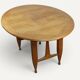 Extendable dining table in oak by Guillerme and Chambron - 1960s