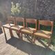 Chaise paille et orme maison regain