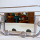 Coat rack in aluminum from the 50s