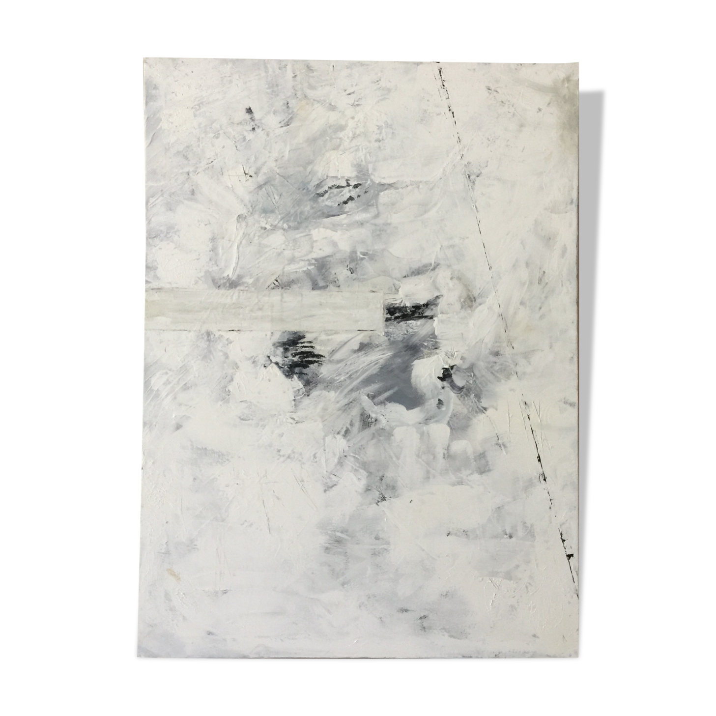 Acrylic paint on chassis