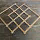 Vintage Trivet JACQUES ADNET Extendable Silver-Plated Metal 1950 Wine