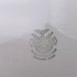 Plat ovale tour liseré doré Villeroy & Boch