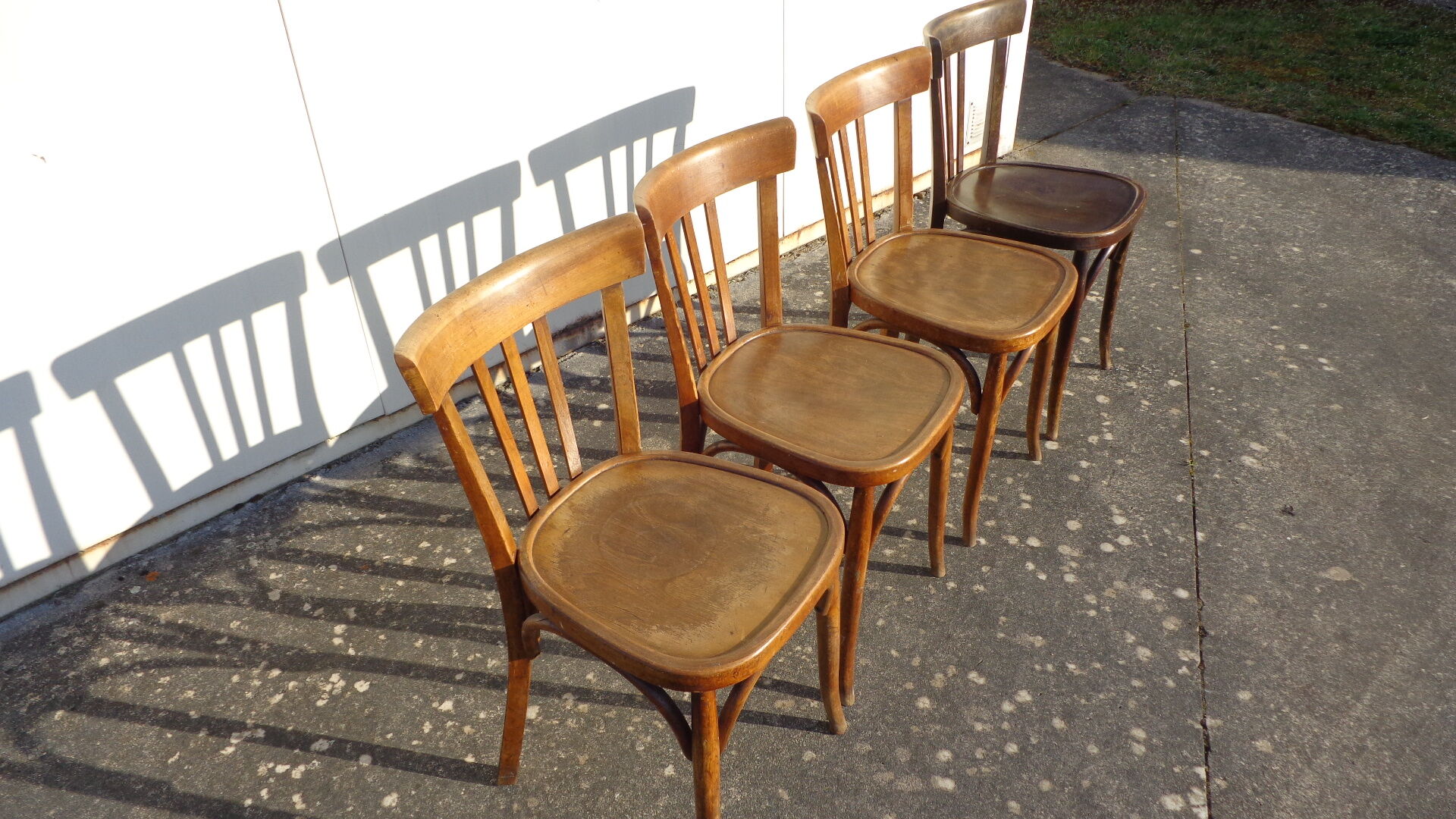Set de 4 chaises bistrot Mahieu