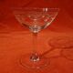 11 engraved crystal champagne glasses cut