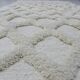 Tunisian Berber Rug in Ecru Wool – Handwoven, Bohemian & Minimalist Style