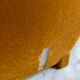 Orange velvet plant pot