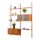 Hansen and Guldborg two bay wall unit, 1960s