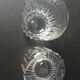 Lot of 2 Rotary Gm whisky glasses in Baccarat crystal.