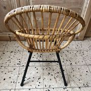 Fauteuil en rotin enfant