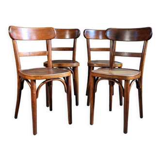 4 Horgen-Glarus bistro chairs 30s