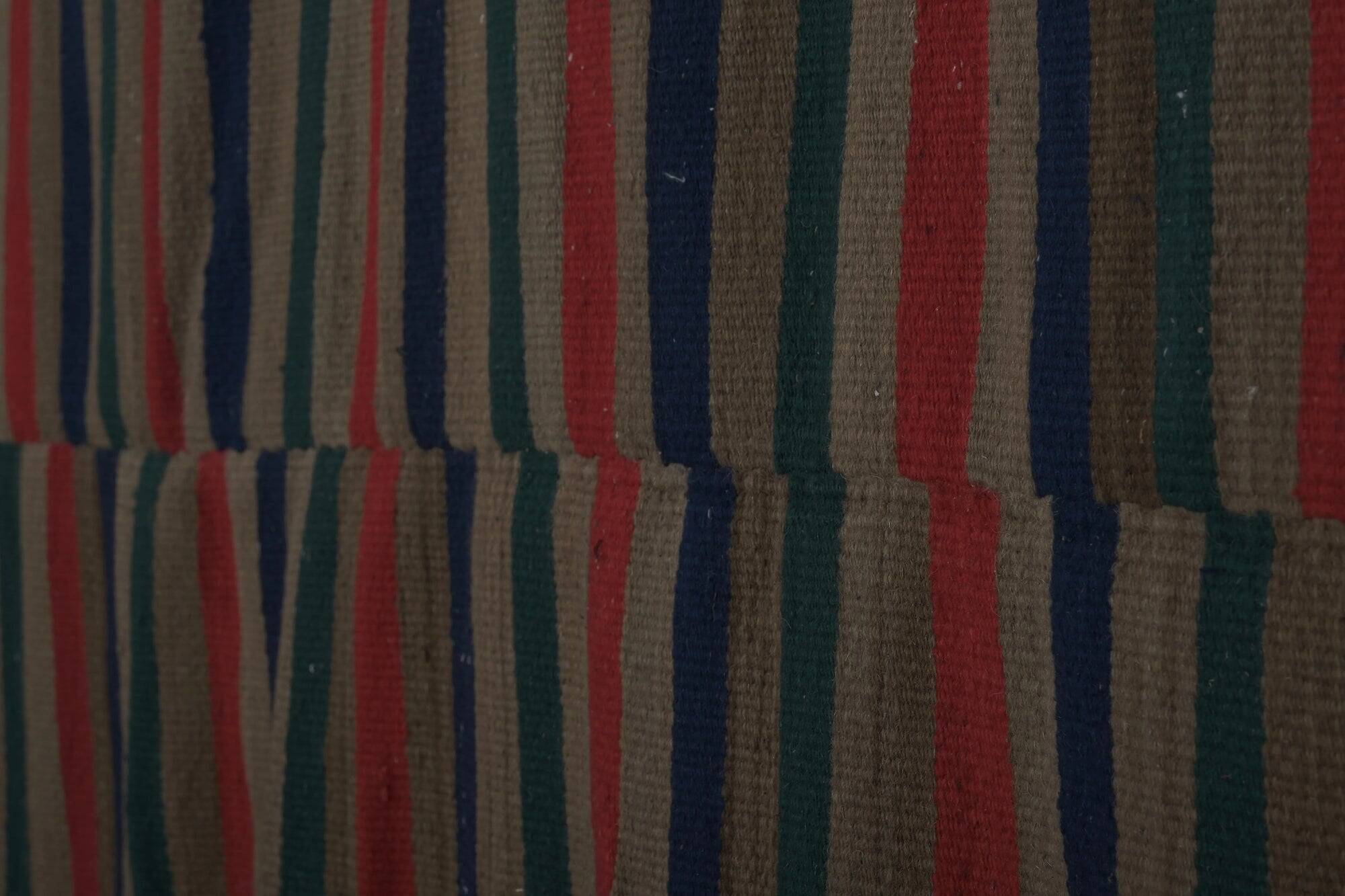 Vintage Turkish kilim, handwoven, 303x343 cm.