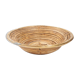Rattan and copper dish