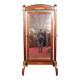 Psyche mirror on foot Empire period in mahogany