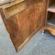 Louis XV buffet in light solid walnut from the 19th century.