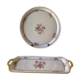 Limoges porcelain serving dishes