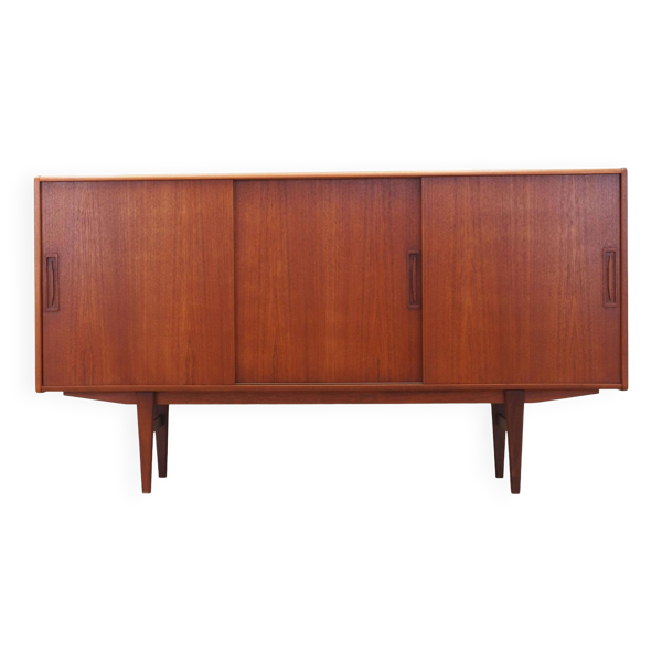Enfilade en teck, design danois, années 1960, production : Danemark