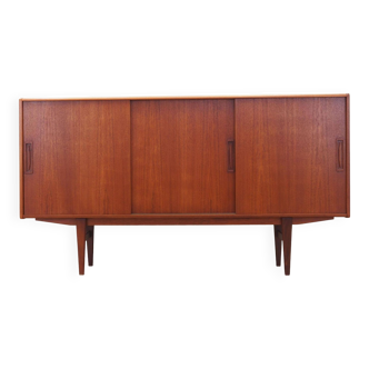 Teak highboard, Danish design, 1960s, production: Denmark