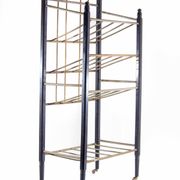 Vintage magazine rack by Ernst Rockhausen, Art Nouveau/Jugendstil from the 1920s.