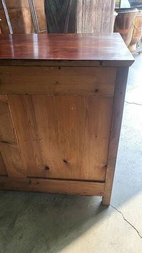 COMMODE EMPIRE 4 TIROIRS EN ACAJOU DU XIX ème SIECLE