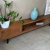 Solid wood sideboard (shallow)