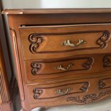 Commode merisier style Louis XV Neuf
