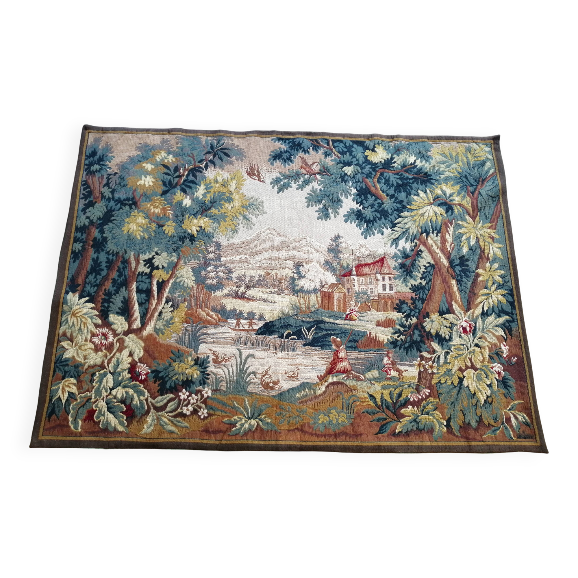 Tapisserie de Flandres au point d'Halluin