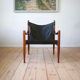 Safari armchair in Rosewood by Erik Wortz for Niels Eilersen.