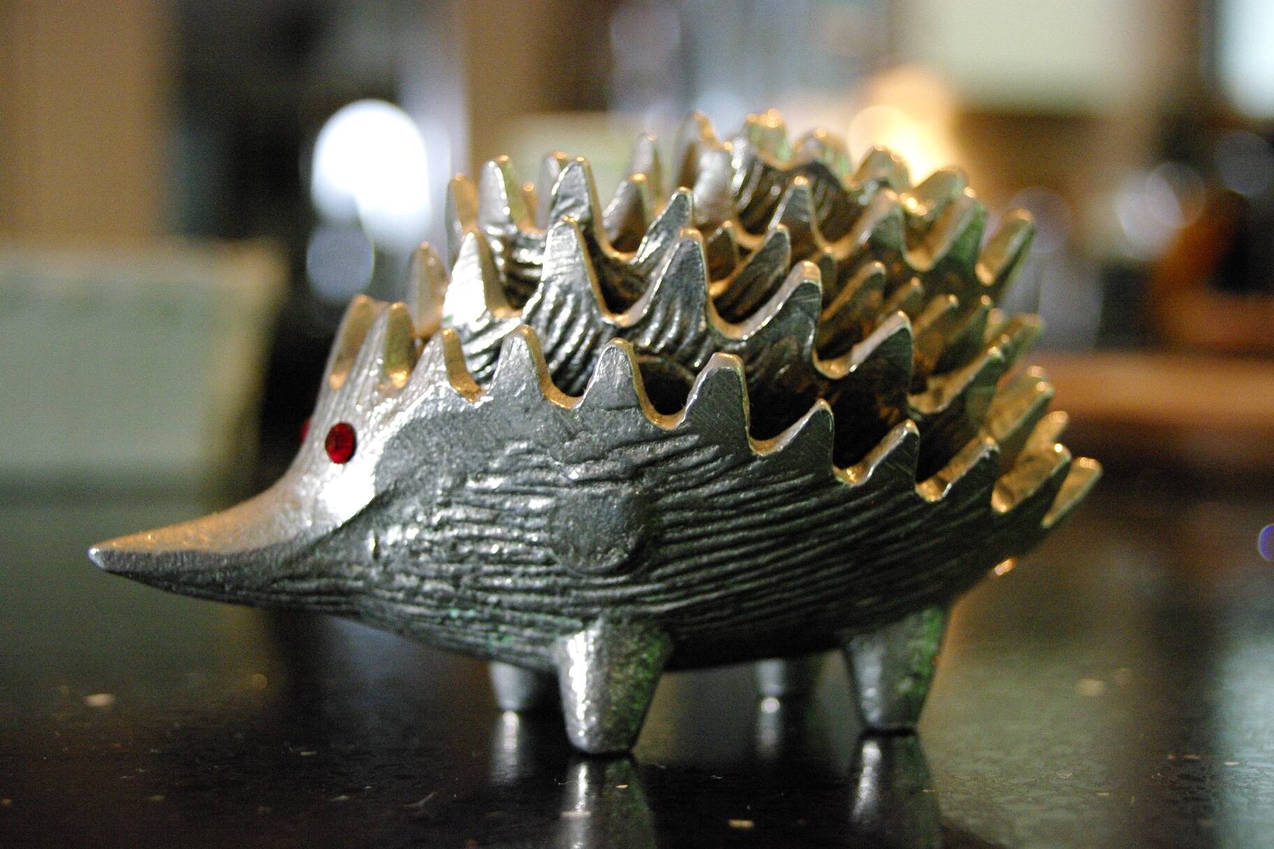 Vintage nesting ashtray by walter bosse for herta-baller 1950