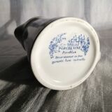 Pitcher Pyroblan porcelain Decor castle