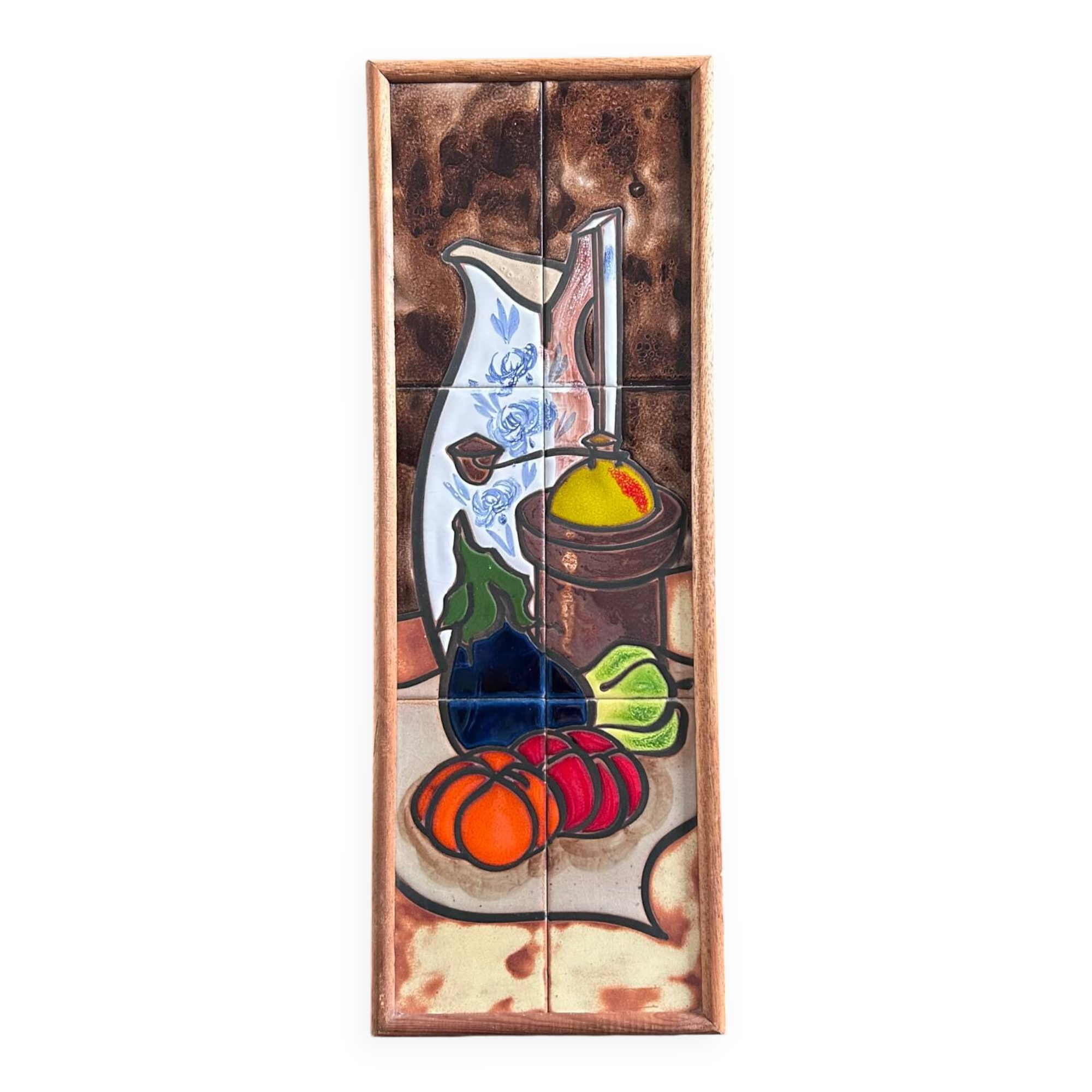 Ceramic still life painting