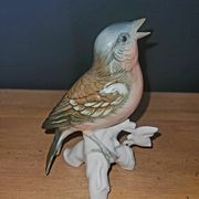 German Saxon Porcelain - Karl Ens - Singing Nightingale