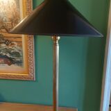 Large golden brass lamp neo classic style