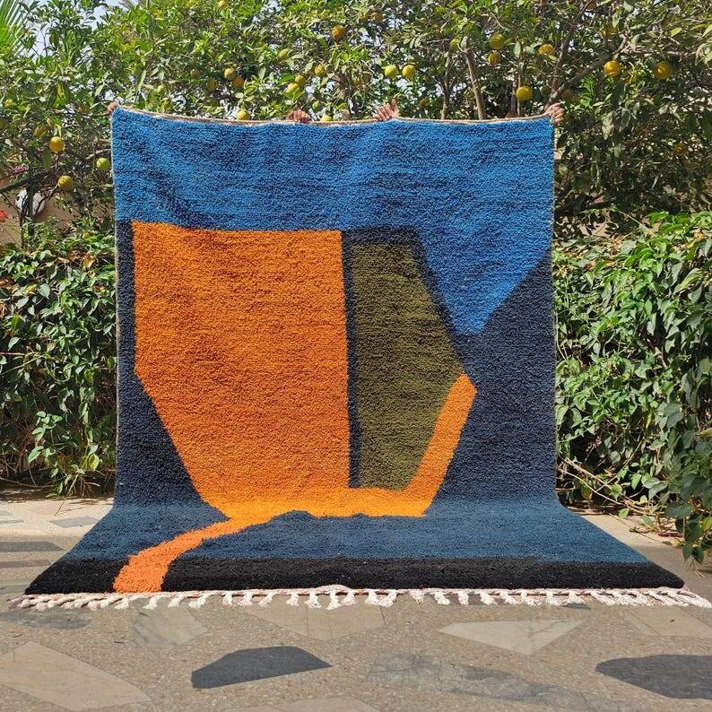 Custom Moroccan rug, 150/250cm