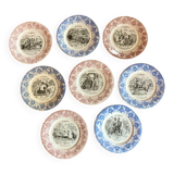 Talking plates “Automobiles” Saint Amand & Hamage