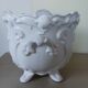Earthenware cache pot from Moustiers.