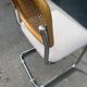 Chaise B32 Marcel Breuer Cesca tissu bouclette