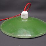 Green enamelled steel hanging